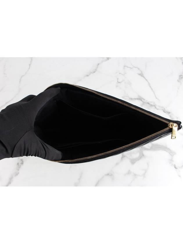 Clutch Black L - SAINT LAURENT - BALAAN 9