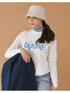 Graphic crew neck long sleeve knit IVORY - MONBIRDIE GOLF - BALAAN 3