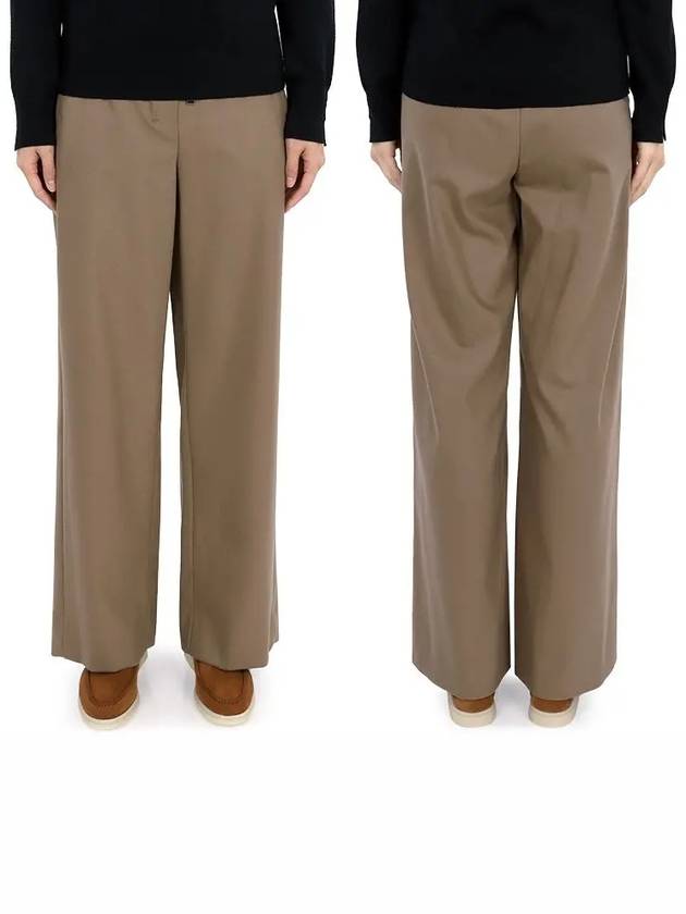 S Women's Floria Wide Pants Camel FLORIA 2391360133 008 - MAX MARA - BALAAN 1