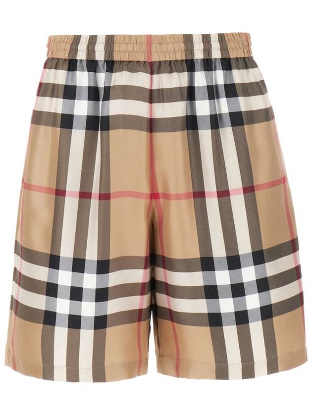 Men's Vintage Check Bermuda Shorts Beige - BURBERRY - BALAAN 2