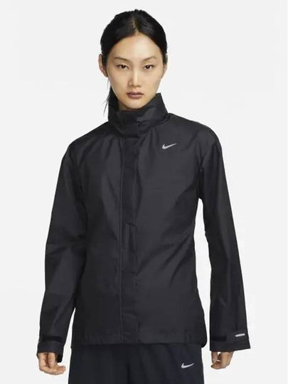 Women's Fast Repel Hooded Jacket Black - NIKE - BALAAN 2