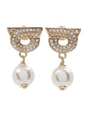 Ferragamo Women s Gancini Earrings 76 0781 EAR GSTR PORO PERLA 0776604 - SALVATORE FERRAGAMO - BALAAN 10