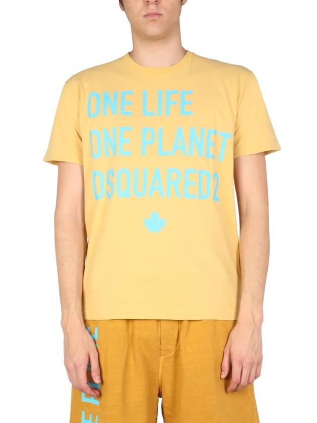 One Life One PLANET T-shirt S78GD0050S24307153 B0040174435 - DSQUARED2 - BALAAN 2