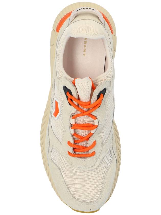 MARANT Sports Shoes ‘Im Running’, Men's, Cream - ISABEL MARANT - BALAAN 6