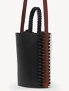 logo leather small bucket bag black - CHLOE - BALAAN.
