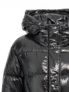 Bellevue Down Long Padding Black - MONCLER - BALAAN 3