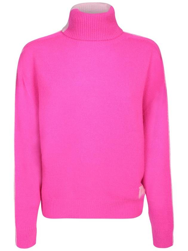 Two-tone wool cashmere turtleneck sweater S75HA1213S18302 - DSQUARED2 - BALAAN 2