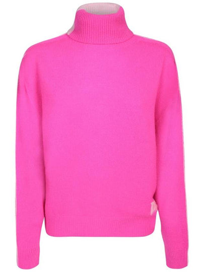 Two-tone wool cashmere turtleneck sweater S75HA1213S18302 - DSQUARED2 - BALAAN 2