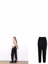 Golf Baggy Cargo Pants Black - HENRY STUART - BALAAN 3