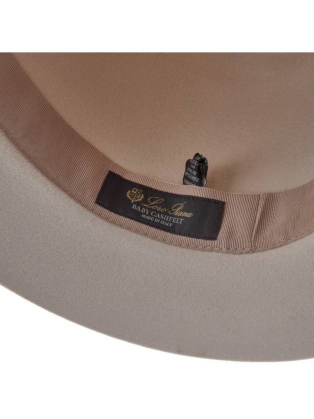 Striped Banding Fedora Ivory - LORO PIANA - BALAAN 11