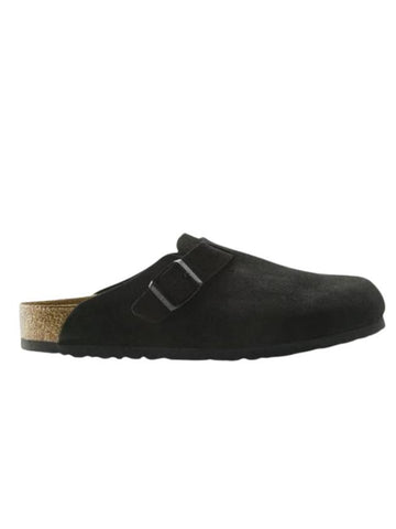 Boston Soft Footbed Slippers Black - BIRKENSTOCK - BALAAN 1