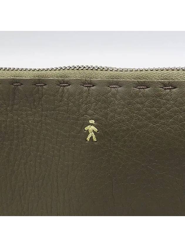 Henry Beguelin khaki long wallet - HENRY BEGUELIN - BALAAN 4