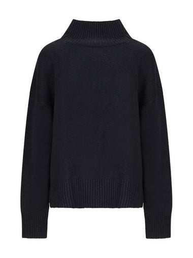 RELAXED CUT CASHMERE BLEND SWEATER - CALVIN KLEIN - BALAAN 1