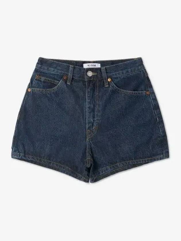 REDONE Midi Denim Shorts Pants Heritage Rinse 14104WUHRTSHHR - RE/DONE - BALAAN 1