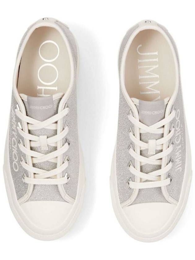 Jimmy Choo Palm Maxi Glitter Sneakers Shoes - JIMMY CHOO - BALAAN 6