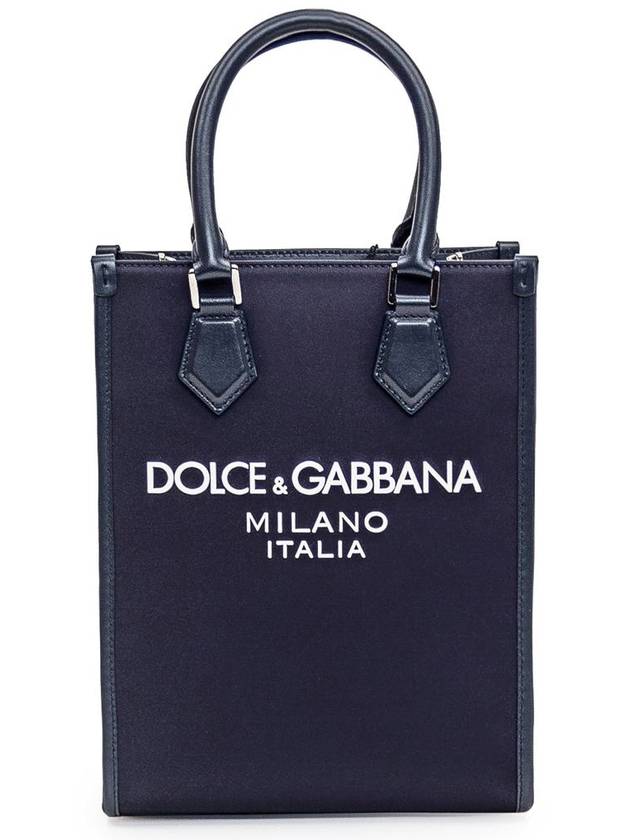 24 ss Small Nylon Tote Bag WITH Logo Dolce GABBANA BM2123 AG182 8C653 B0230988180 - DOLCE&GABBANA - BALAAN 2