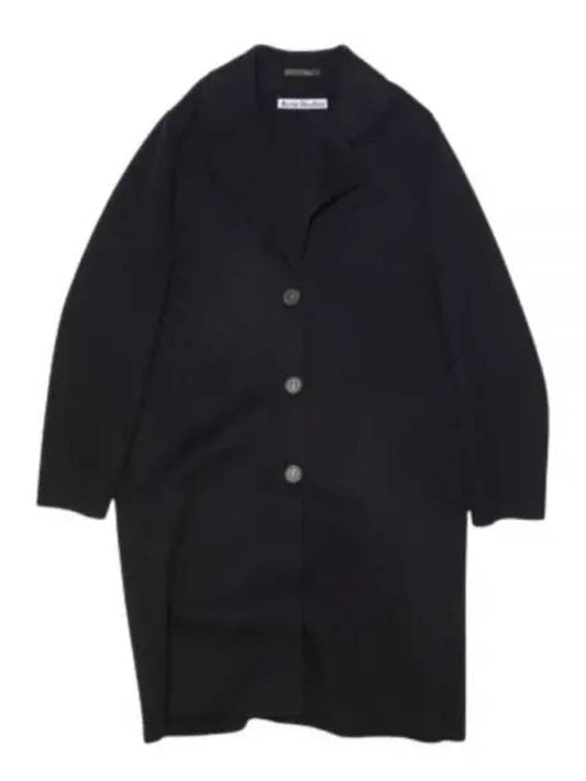 Wool Single Coat Black - ACNE STUDIOS - BALAAN 2