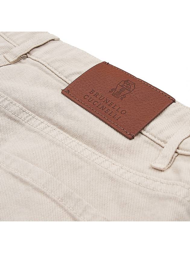 Straight Pants M277PD3210 C6233 BEIGE - BRUNELLO CUCINELLI - BALAAN 10