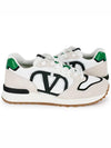 V Logo Face Low Top Sneakers White - VALENTINO - BALAAN 3