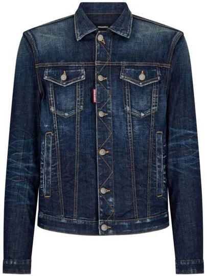 Wash Dan Denim Jacket Blue - DSQUARED2 - BALAAN 2