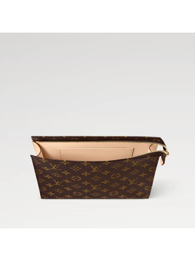 Poche Toilet Monogram Canvas Pouch Bag Brown - LOUIS VUITTON - BALAAN 4