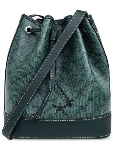 Bucket Shoulder Bag Women s Green - MCM - BALAAN 1