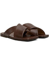 cross leather slippers - MARSELL - BALAAN 4