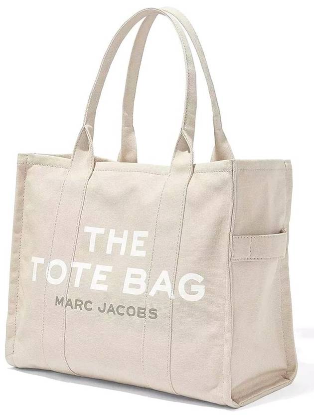 Signature Logo Tote Bag Beige - MARC JACOBS - BALAAN 3