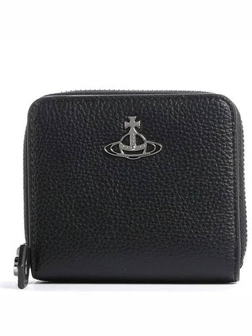 MEDIUM ZIP WALLET 5107004JU S000D N403 zipper half - VIVIENNE WESTWOOD - BALAAN 1