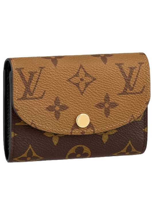 Rosalie Monogram Reverse Coin Wallet Brown - LOUIS VUITTON - BALAAN 1