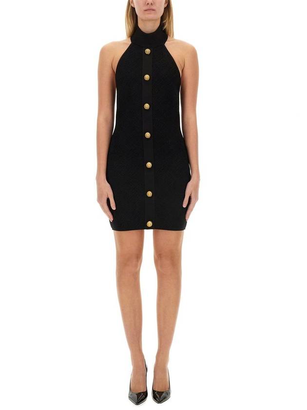 Balmain Mini "Vichy" Dress - BALMAIN - BALAAN 1