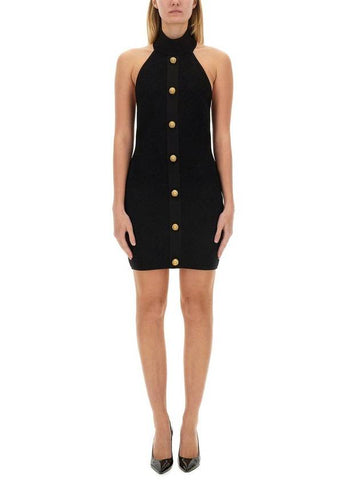 Balmain Mini "Vichy" Dress - BALMAIN - BALAAN 1