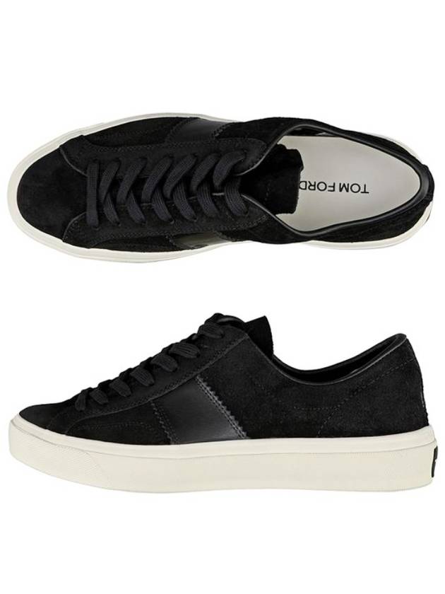 Cambridge sneakers suede black - TOM FORD - BALAAN 8