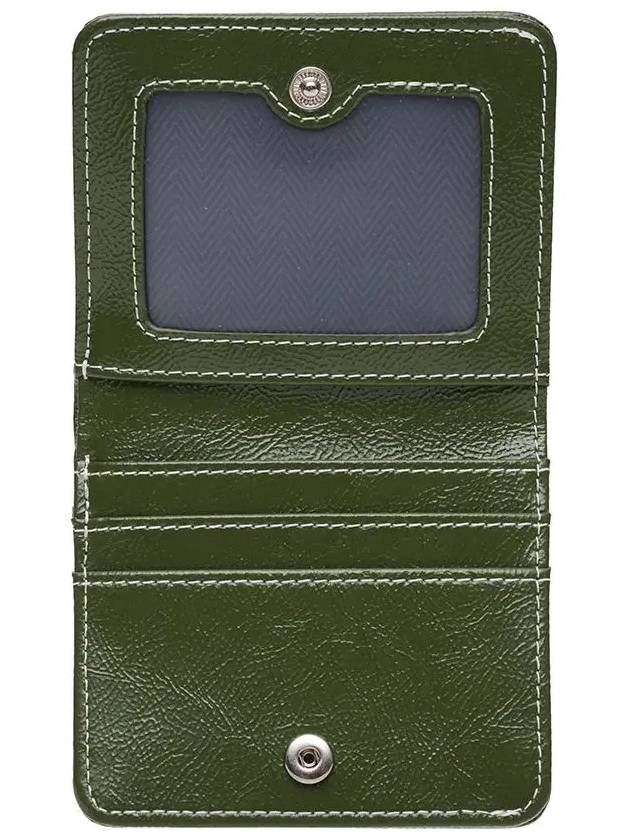 Daisy Photo Slot Half Wallet Banknote Card Khaki - LE MASQUE - BALAAN 3