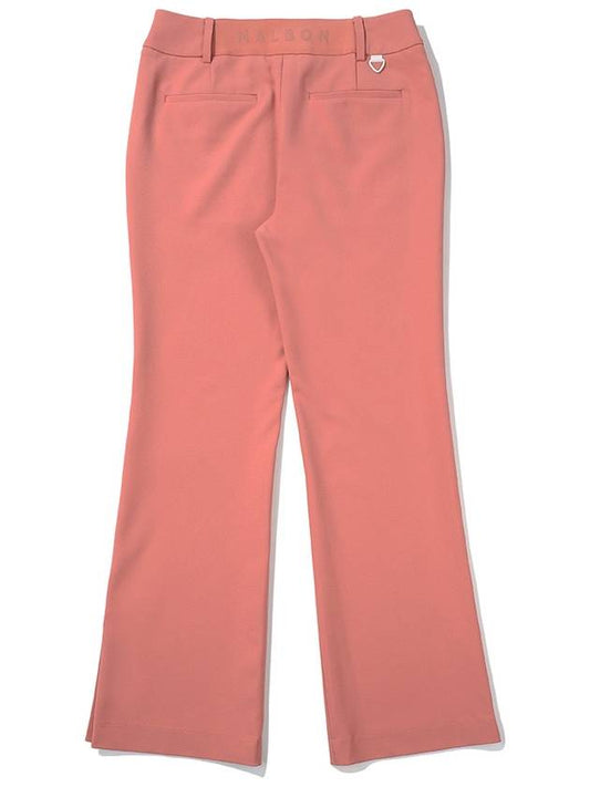 Slit point bootcut pants PINK WOMAN - MALBON GOLF - BALAAN 2