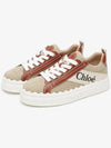 Lauren Leather Converse Low Top Sneakers Brown - CHLOE - BALAAN 3