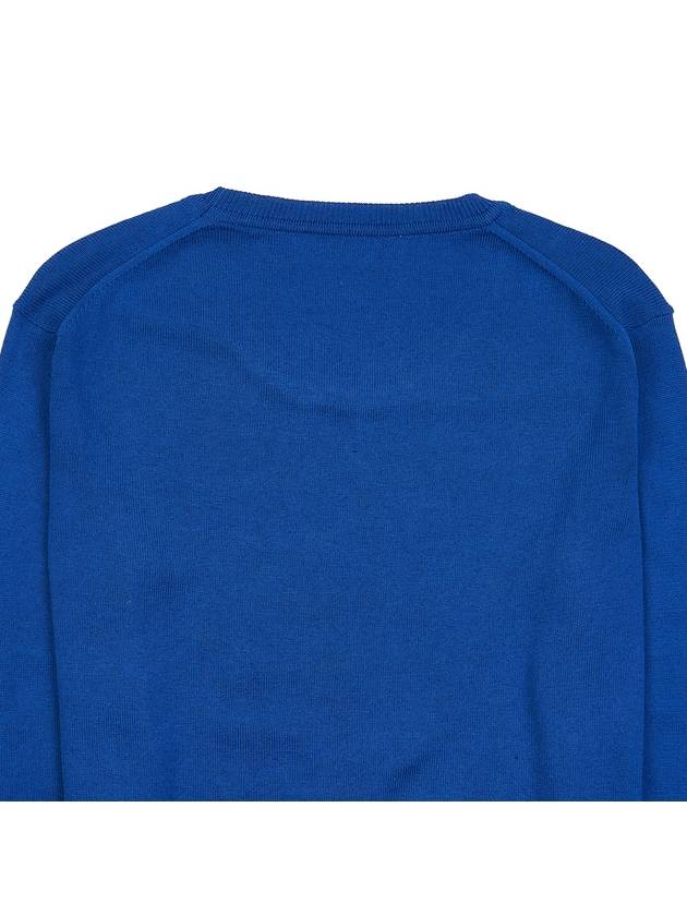 ORB Embroid Logo Knit Top Blue - VIVIENNE WESTWOOD - BALAAN 8