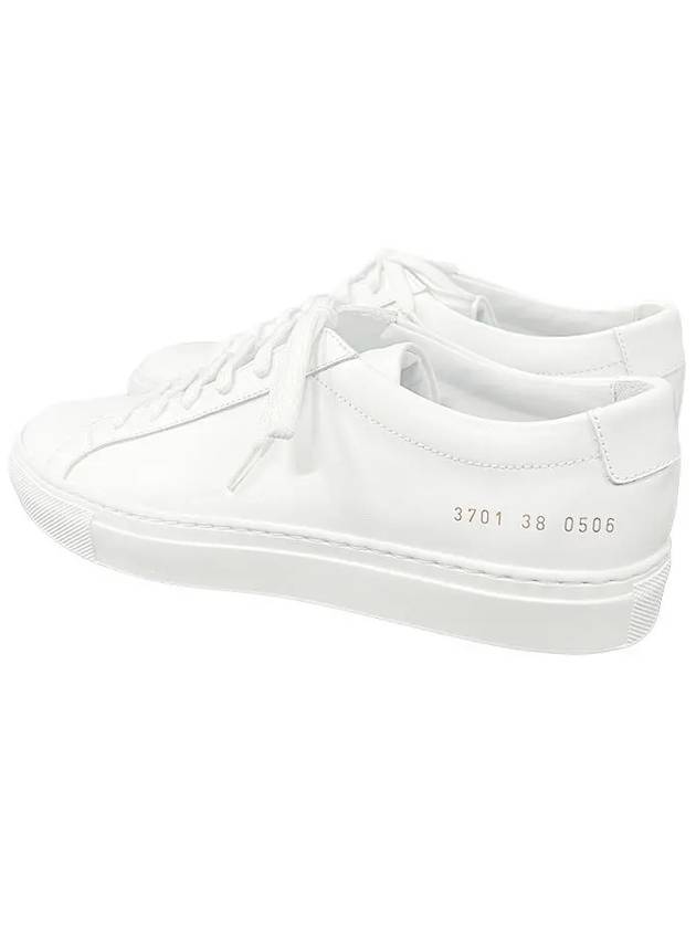 Original Achilles Low Top Sneakers White - COMMON PROJECTS - BALAAN 5