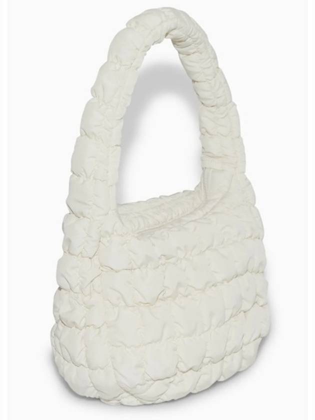 Quilted Mini Shoulder Bag Cream - COS - BALAAN 3