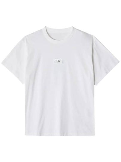 Logo Crew Neck Short Sleeve T-Shirt White - MAISON MARGIELA - BALAAN 2