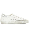 Superstar Distressed Calf Leather Low Top Sneakers White - GOLDEN GOOSE - BALAAN 5