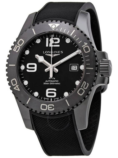 Longines Hydroconquest Automatic All Black Ceramic Men's 43mm Watch L37844569 - LONGINES - BALAAN 1