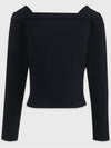 Florist off shoulder long sleeve t shirt black - MICANE - BALAAN 9