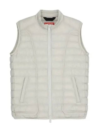 Hokill Vest Padded Ivory - DIESEL - BALAAN 1