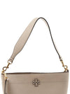 McGraw Logo Bucket Bag Beige - TORY BURCH - BALAAN 8