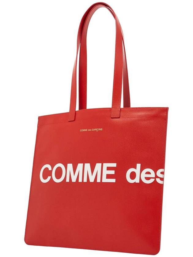 23 ss Big Logo Tote Bag Bag SA9001HLRED B0040299290 - COMME DES GARCONS WALLET - BALAAN 4