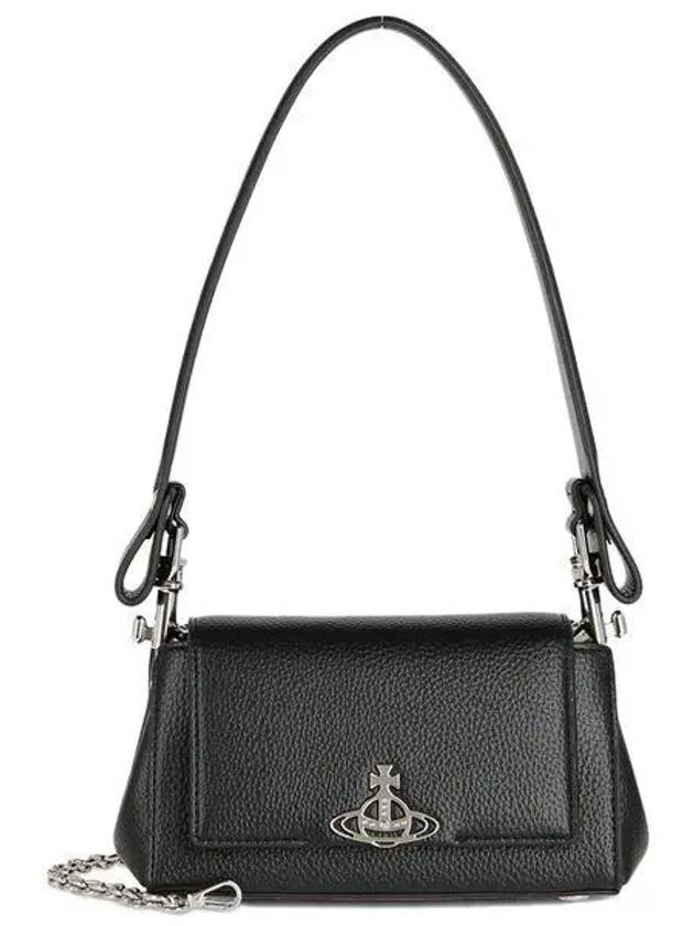 Hazel small shoulder bag black 4304006R S000D N403 - VIVIENNE WESTWOOD - BALAAN 2