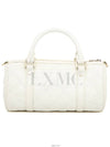 Classic White Cylinder Bag Barrel Top Handle Cross Boston - METROCITY - BALAAN 5