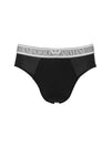 Men's Logo Band Micro Triangle Briefs Black - EMPORIO ARMANI - BALAAN 1