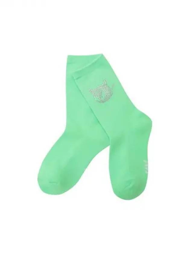 Golf Women s Crystal KY SocksWGLCX24117YGN Domestic Product GQ0Z24020561412 - WAAC - BALAAN 1